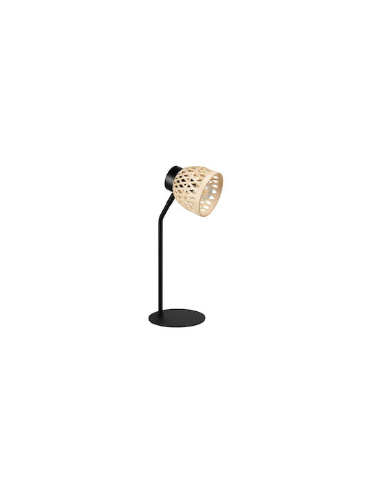 Trio Lighting Настолна Лампа в Черен Цвят