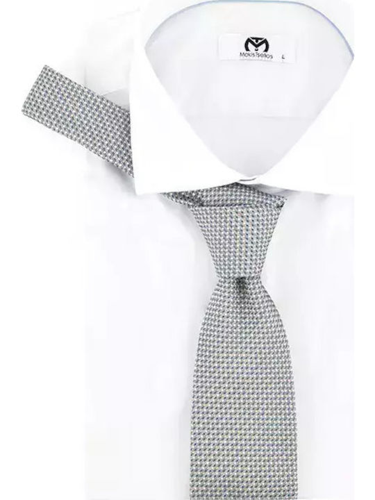 Messaggero Men's Tie Silk in Blue Color