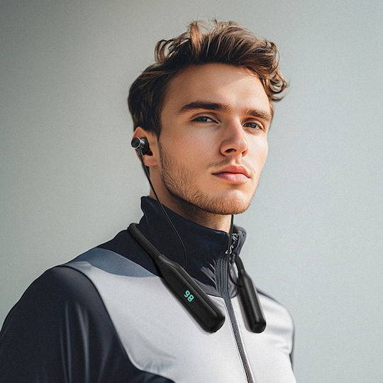 Acefast N4 In ear Bluetooth хендсфри Слушалки с Устойчивост на Пот Черен