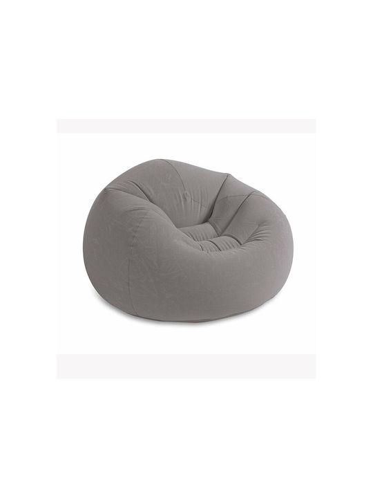 Bean Bag Chair Gray 114x114x71cm