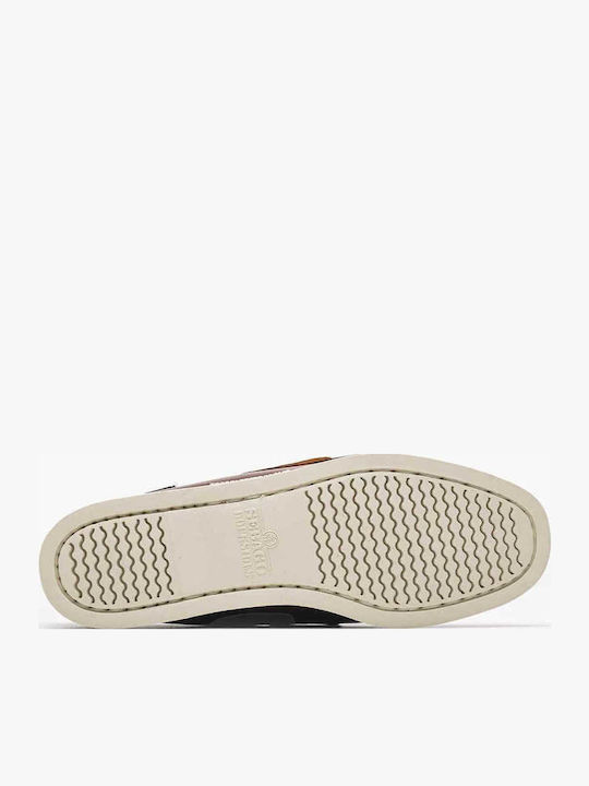Leder Herren Mokassins in Braun Farbe