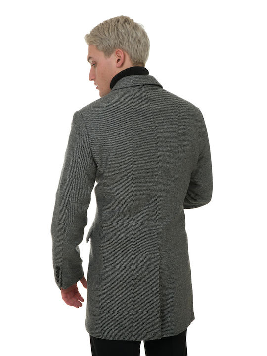 Men's Half Coat grey