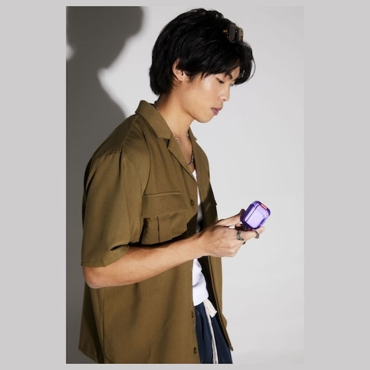 Skinarma Case Plastic in Purple color for Apple AirPods Pro 2