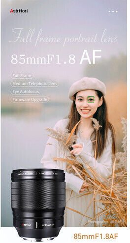 AstrHori Full Frame Φωτογραφικός Φακός Telephoto για Nikon Z Mount Μαύρος