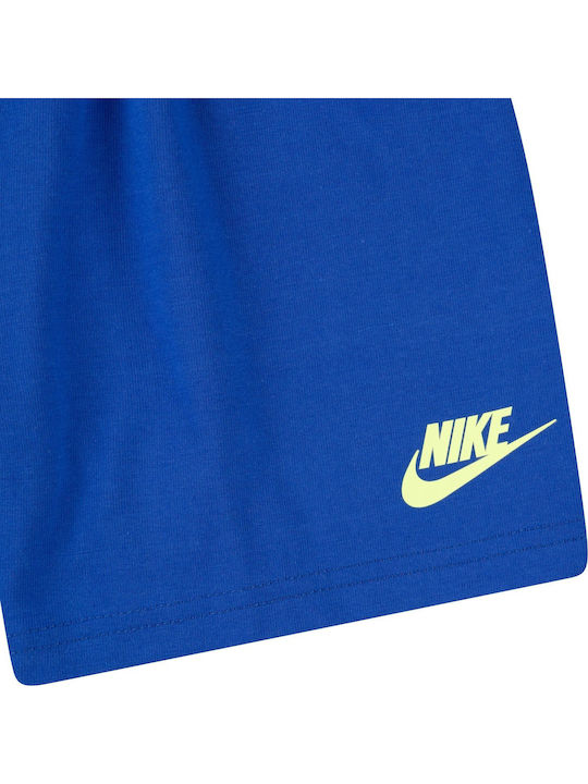 Παιδικό Σετ με Σορτς Καλοκαιρινό 2τμχ Μπλε Sportswear