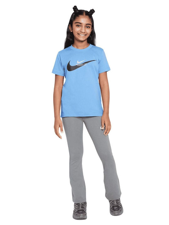 Tricou pentru copii Albastru deschis Sportswear