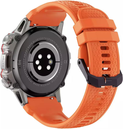 Kiano Watch Sport 49мм с Пулсомер (Сребрист)