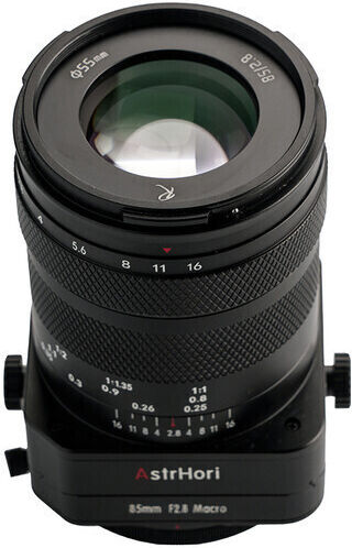 AstrHori Full Frame Camera Lens 85mm F/2.8 Macro / Tilt-Shift for Nikon Z Mount Black