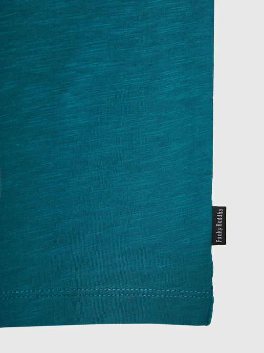 T-shirt Petrol Blue