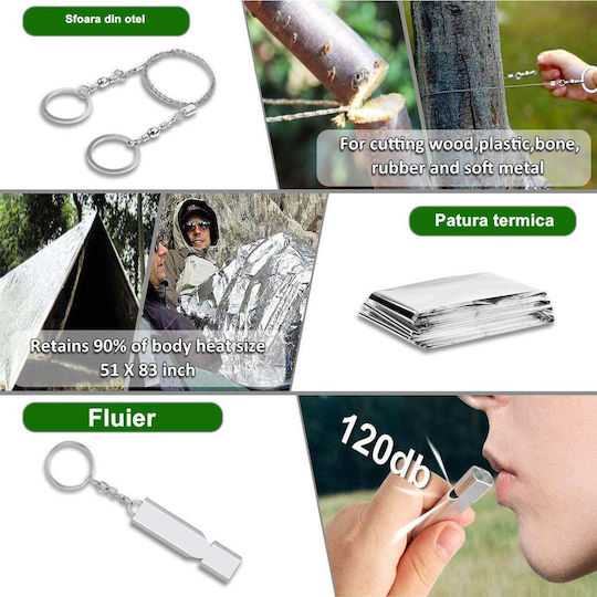 Rucsac De Supraviețuire Cu Fluier