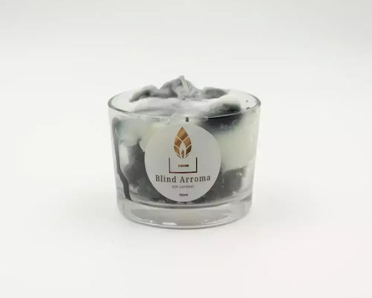 Lumânare parfumată din soia Dc-3003 Vanilie Oreo Cheesecake Borcan 150ml Negru și Alb