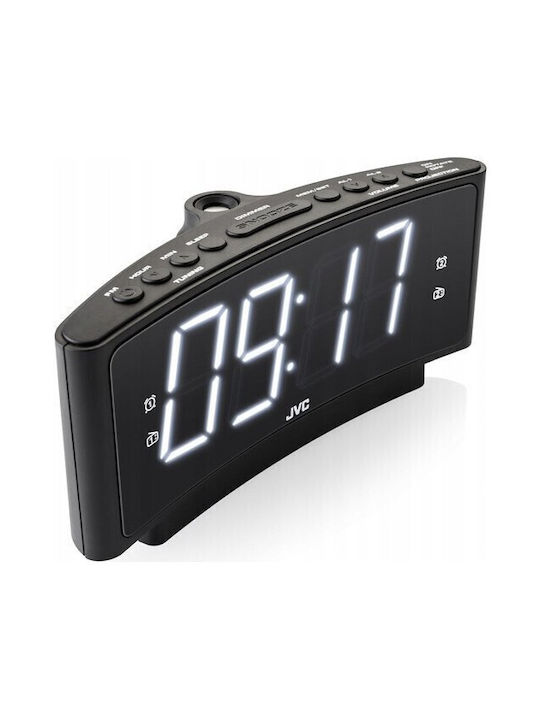 JVC Ceas De Masă Digital Led Negru RA-E314B