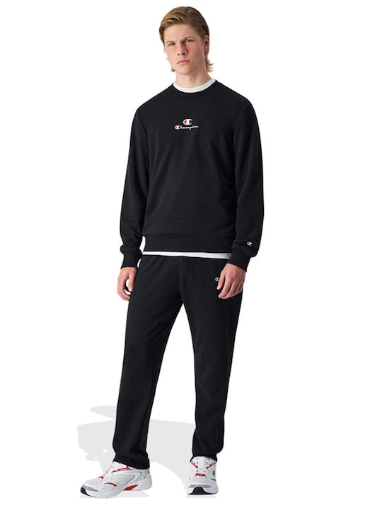 Sweatpants without Elastic Black