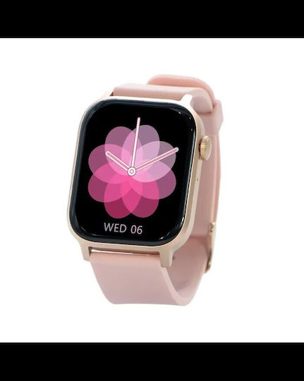 Kiano Watch Go με Παλμογράφο (Ροζ)