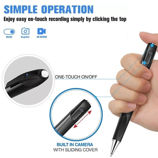 Cameră Spion Pix Full HD Iuni Px9 32GB Înregistrare Audio-Video Fotografie