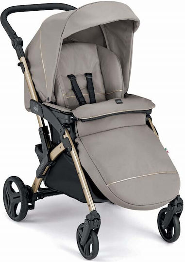 Cam Fluido Easy Adjustable 2 in 1 Baby Stroller Suitable for Newborn Beige