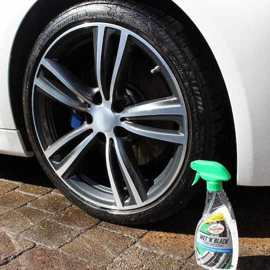 Turtle Wax Wet ‘n’ Σπρέι Γυαλίσματος / Κερώματος για Ελαστικά Αυτοκινήτου 500ml