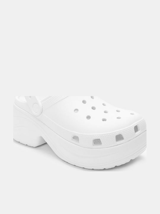 Luigi Damen Clogs Weiß