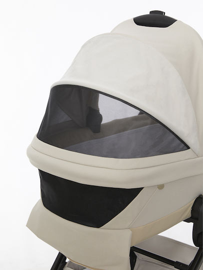 Giordani G-Comfort Verstellbar 3 in 1 Baby Kinderwagen Geeignet für Neugeborene Beige