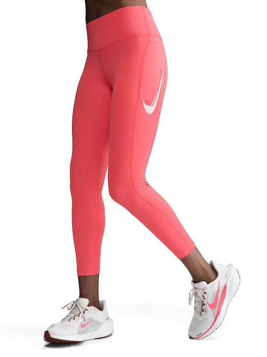 Dri-Fit Training Women's Cropped Leggings Red