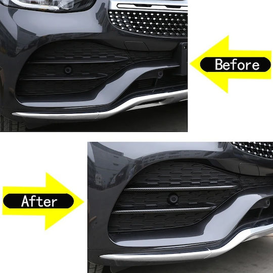 Decorative Strips Air Intake Grille Covers Abs Mercedes Benz Glc Class X253 2020 – Carbon Aif99
