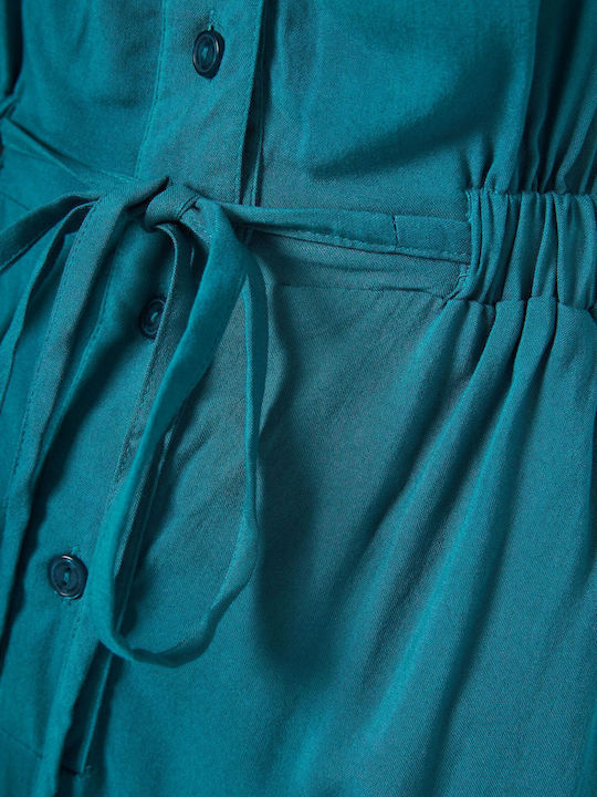 Γυναικεία Ολόσωμη Φόρμα PEACOCK BLUE