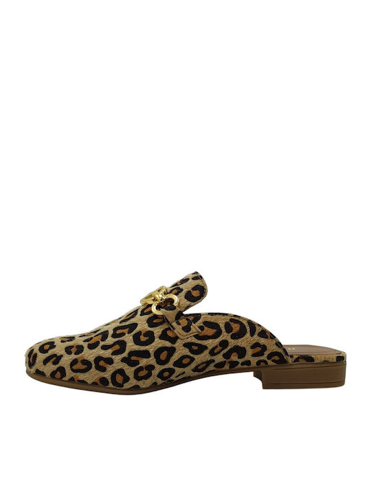 Flat Δερμάτινα Mules