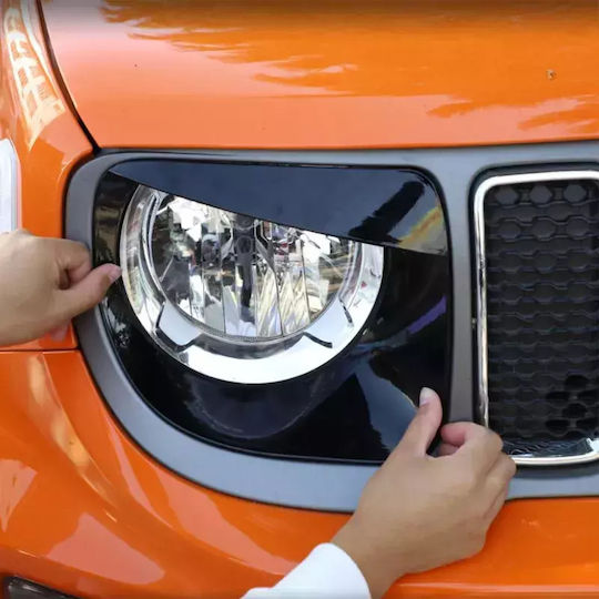 Decorative Front Grille Light Covers Bumper Jeep Renegade 2019-2022 Aif107