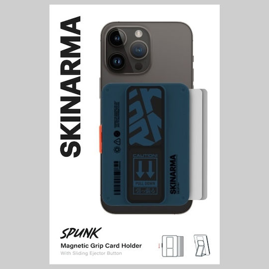 MagSafe Θήκη Καρτών Spunk Mirage σε Μπλε χρώμα