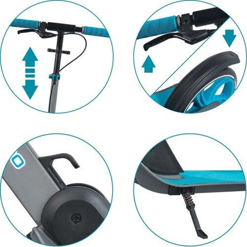 Shoko Kids Scooter Foldable BW 200 Plus 2-Wheel for 8+ Years Blue