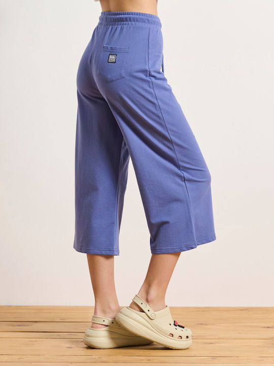 Sweatpants Flared Blue