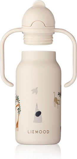 Liewood Sticlă Pentru Copii Termos Din Oțel Inoxidabil Cu Pai 250ml