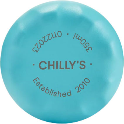 Chilly's Παιδικό Παγούρι Θερμός Ανοξείδωτο με Καλαμάκι Original Kids Aqua 350ml