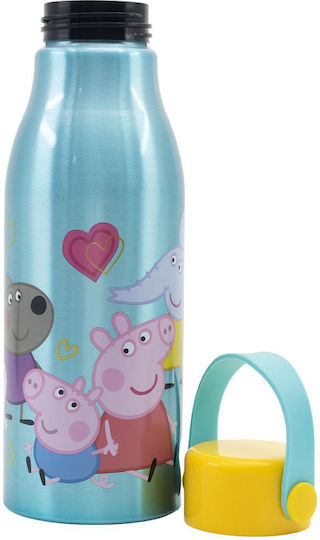 Stor Core 2022 Παιδικό Παγούρι Peppa Pig Αλουμινίου 760ml (Διάφορα Σχέδια/Χρώματα)