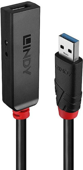 Lindy USB 2.0 Cable USB-A male - USB-A female 10m 43403