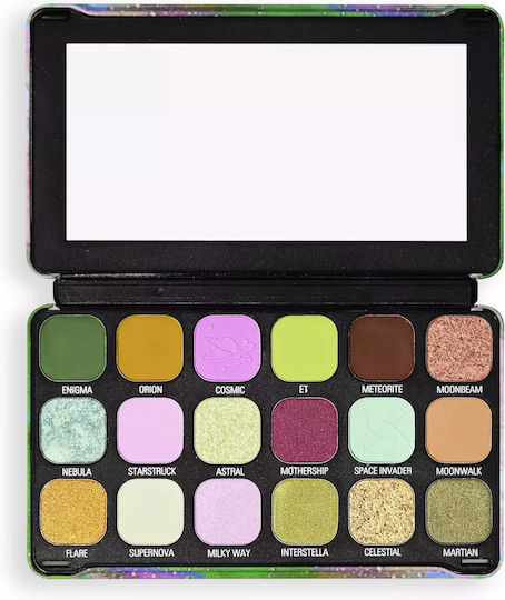 Revolution Beauty Forever Flawless Παλέτα με Σκιές Ματιών Matte σε Στερεή Μορφή Astro Nova 18gr