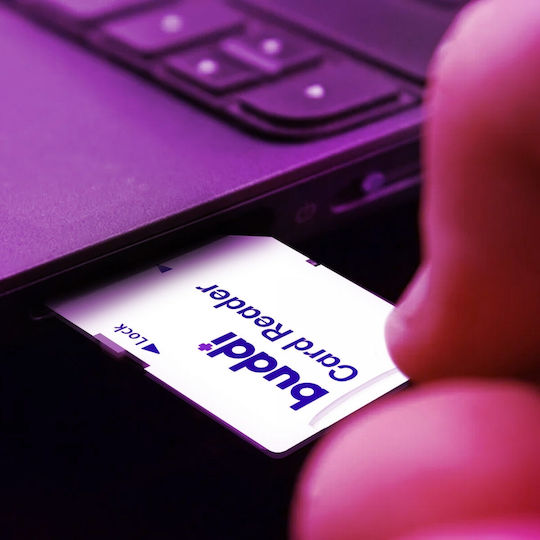 Buddi microSDXC 32GB Клас 4 с адаптер