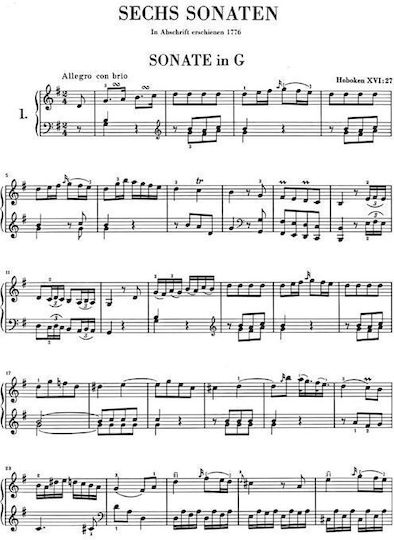 G. Henle Verlag Haydn Klaviersonaten 2 Sheet Music for Piano