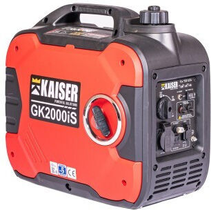 Kaiser Silent Generator Suitcase Inverter Gasoline with Maximum Power 2.5kVA