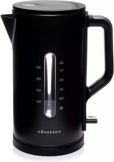 Kohersen Modern Reisekessel 1.7Es 3000W Schwarz