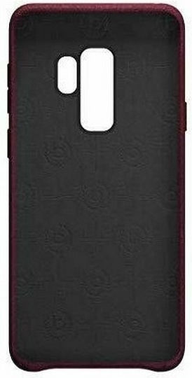 Bugatti Umschlag Rückseite Leder / Kunststoff Rot (Galaxy S9)