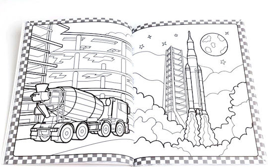 Megatastic Colouring Vehicles