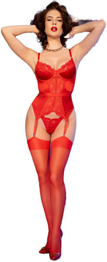 Chilirose Seturi de lenjerie sexy Roșu CR-4845