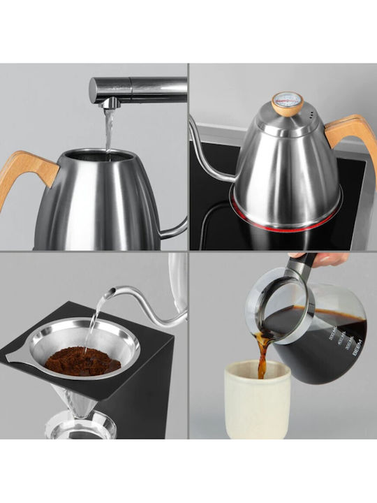 Beem Βραστήρας Ανοξείδωτος Ασημί 900ml