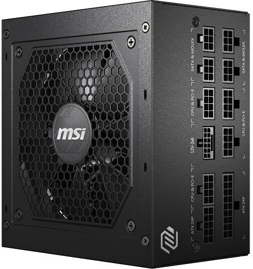 MSI MAG A850GL PCIE5 II 850W Μαύρο Τροφοδοτικό Υπολογιστή Full Modular 80 Plus Gold