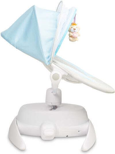 Caretero Elektrisch Baby Relax Opti mit Musik Blau