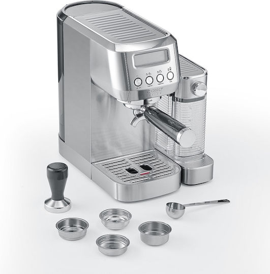 Caso Mașină de Espresso 1350W Presiune 20bar pentru Cappuccino Gri