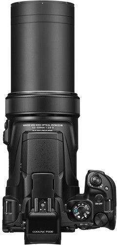 Nikon COOLPIX P1100 Compact Φωτογραφική Μηχανή 16MP Οπτικού Ζουμ 125x Μαύρη