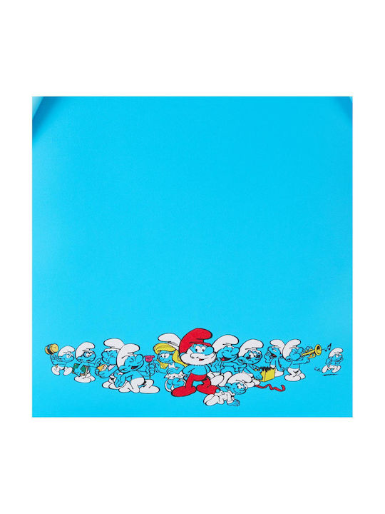 Loungefly The Smurfs Smurfette Schulranzen Rucksack Kindergarten Hellblau