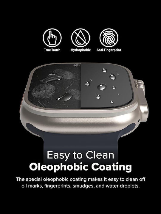 Ringke Easy Slide Gehärtetes Glas für das Apple Watch Ultra 49mm 1Stück
